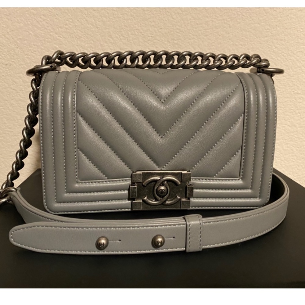 UNIQUE CHANEL LE BOY BAG